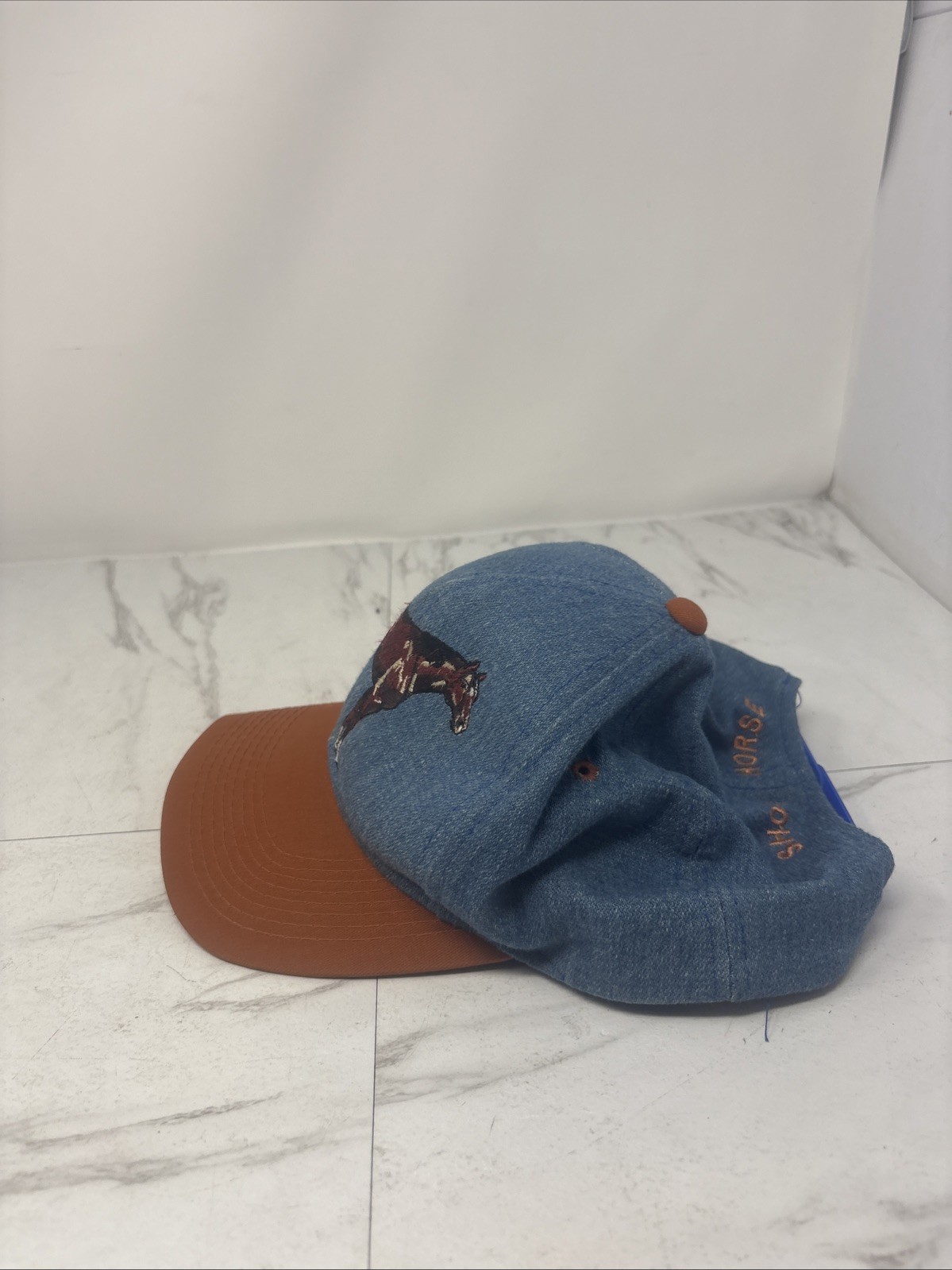 Trucker’s Cap Horse Baseball Cap Snap Back Cowboy Cowgirl AQHA Quarter Horse