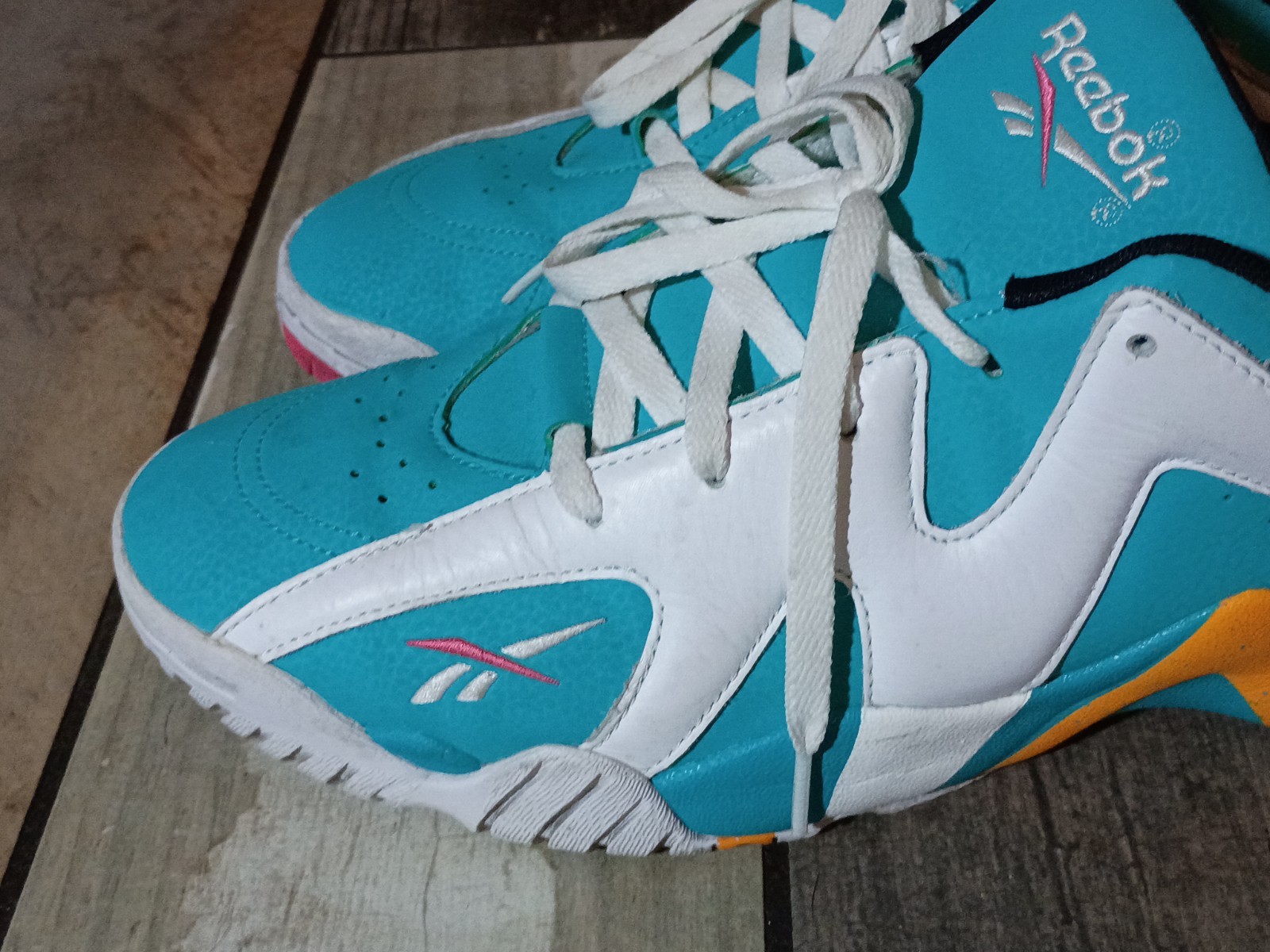 Reebok Kamikaze II Low Shawn Kemp Spearmint White (GX6120) Men’s Size 12 Miami