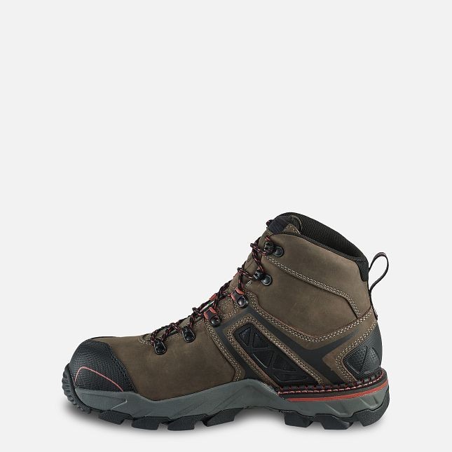 RED WING SHOES Irish Setter Crosby 6”Waterproof Leather Safety Toe Boot Men Sz10