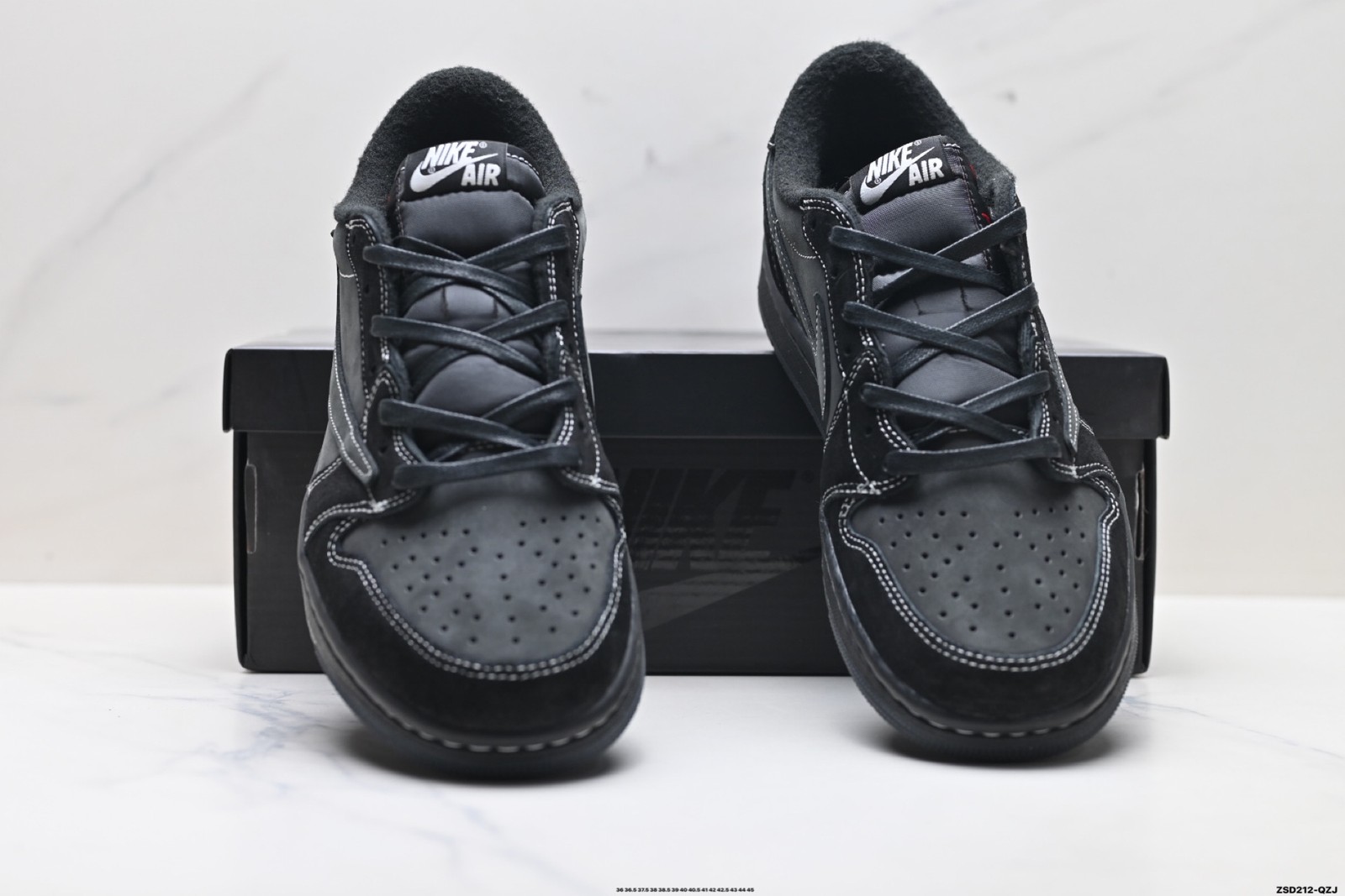 New AJ1 OG Low Travis Scott Black Phantom DM7866-001