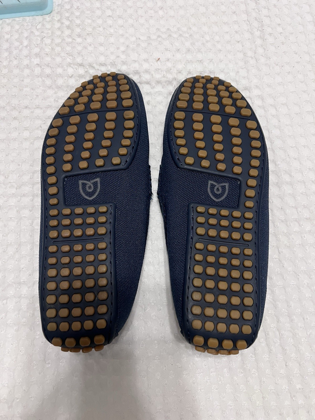 Rothy’s Women’s Blue Knit Slip-On Loafer Flats Round Toe Rubber Sole 11