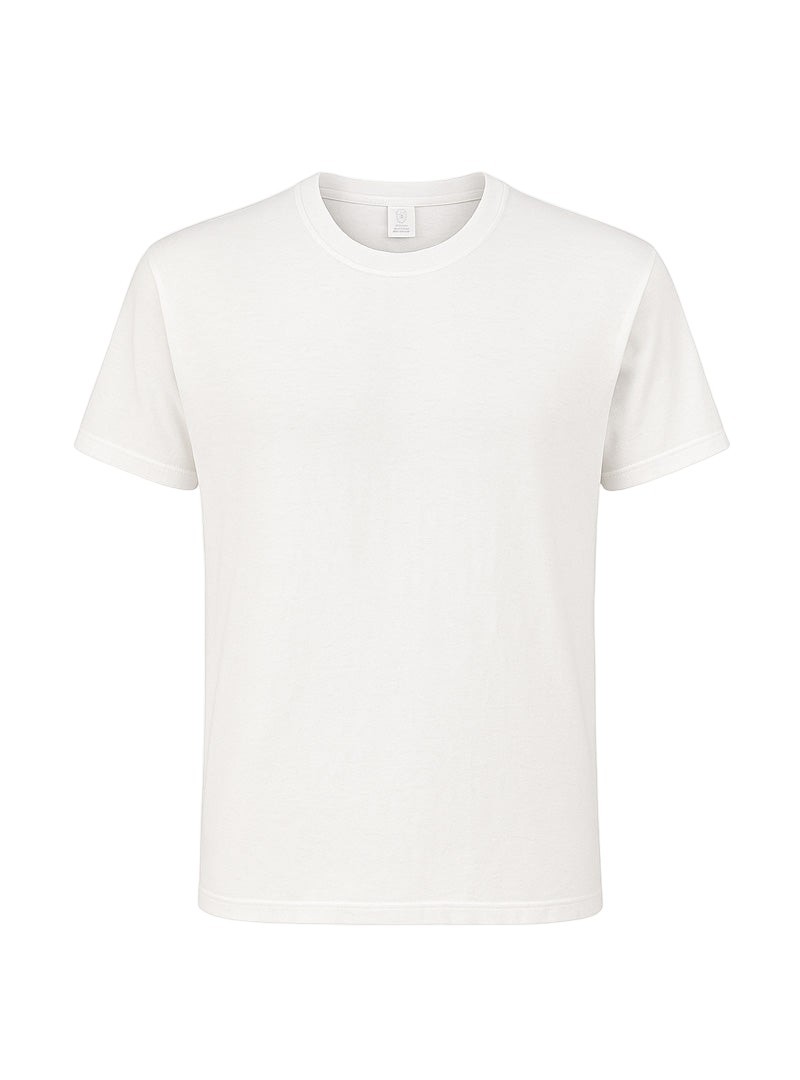 Player’s Big & Tall Man’s Cotton Crew-Neck T-shirt (2-pack)- Combed Cotton Tee