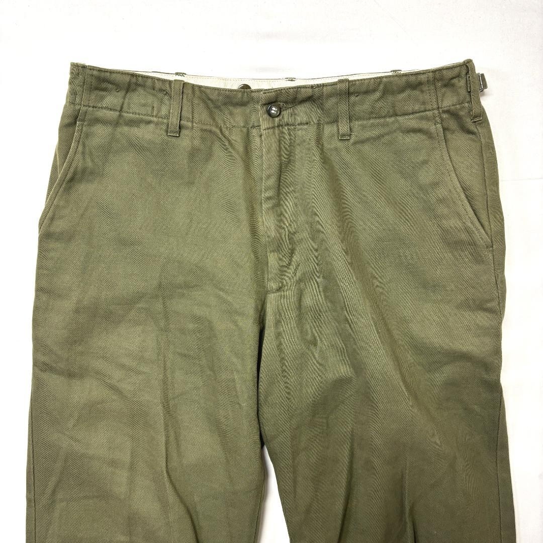 ENGINEERED GARMENTS Olive Military Pants Size 34 Japanese Workwear F/S