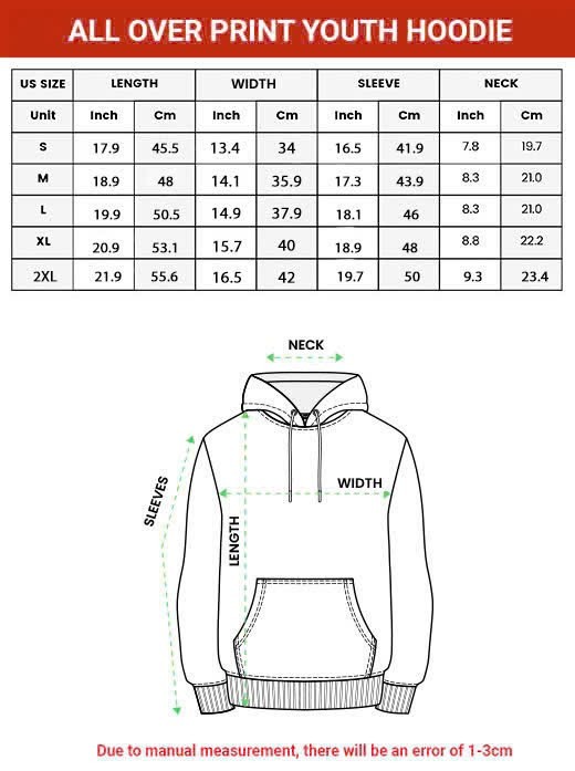 On Friday We Wear Red 3D Print Hoodie