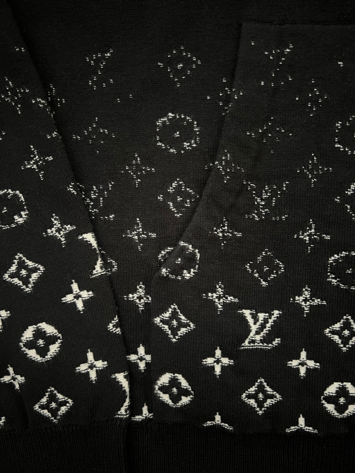 Authentic Louis Vuitton Gradient Cotton Hoodie Monogram RM241Q USO HQN43W Mens M