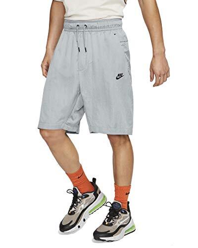 Nike Mens Sportswear Woven Shorts Platinum AR3229 043