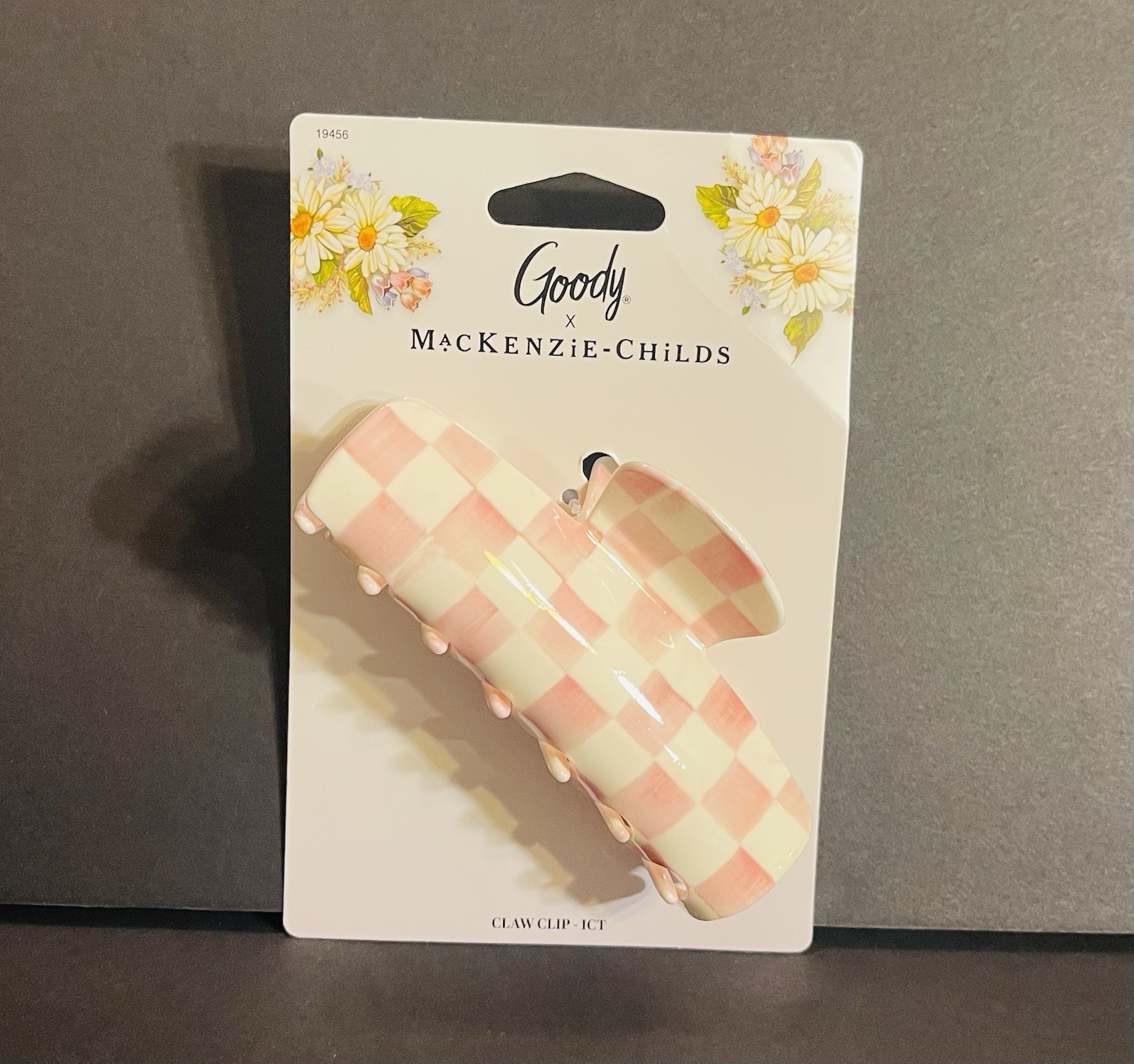 Mackenzie Childs X Goody Pink Claw Clip