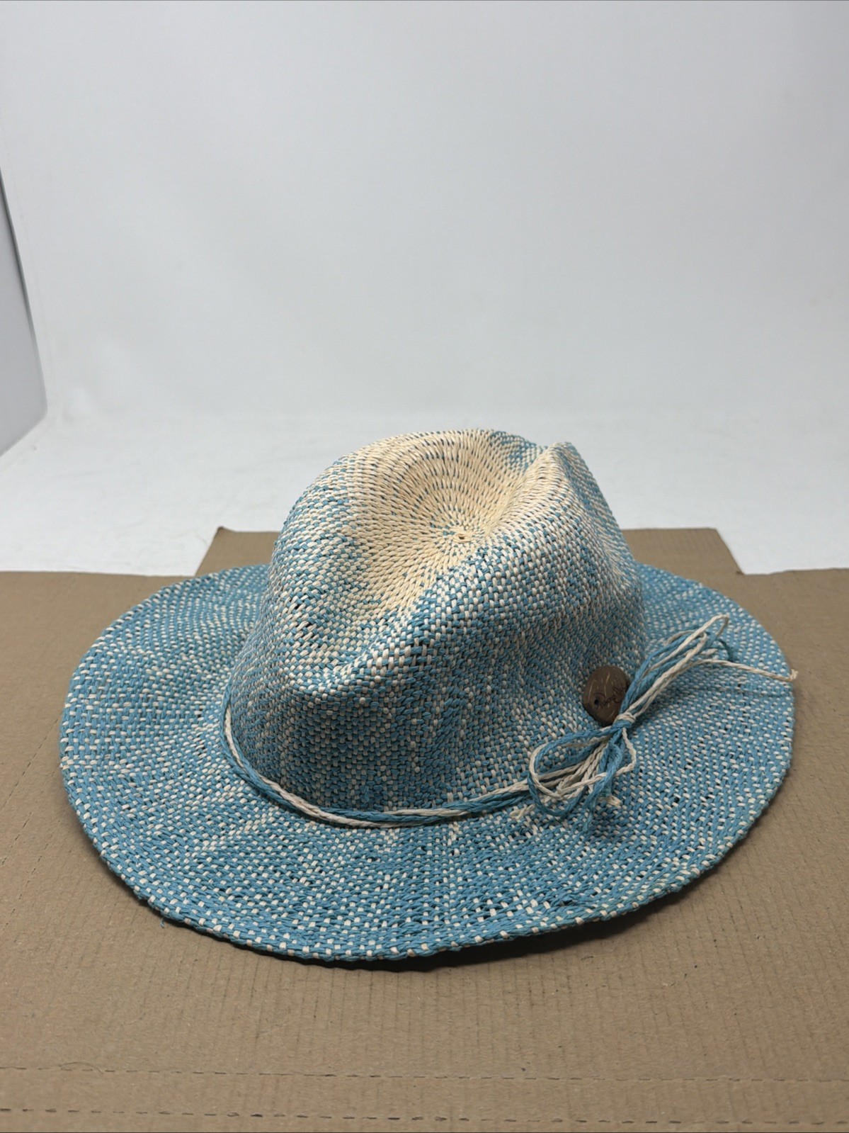 Vintage Panama Jack Blue One Size Sun Hat
