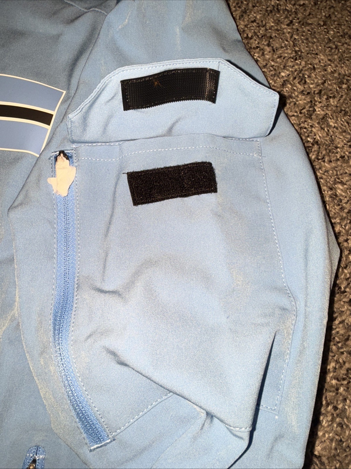 Nike Pro Elite Botswana Track Jacket Mens Size L Light Blue CI6097-412 New