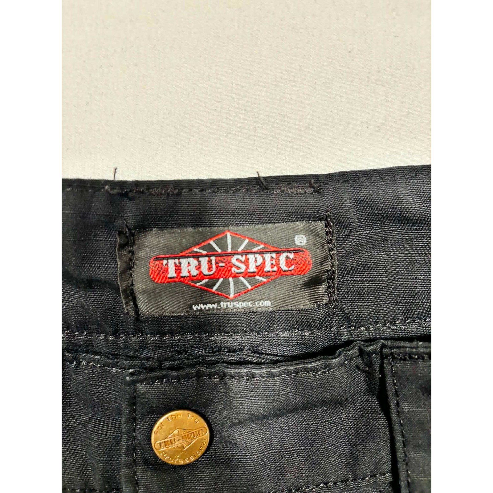 Tru-Spec Womens Black Tactical Cargo Pants Ripstop Utility Work Trouser Size 10W