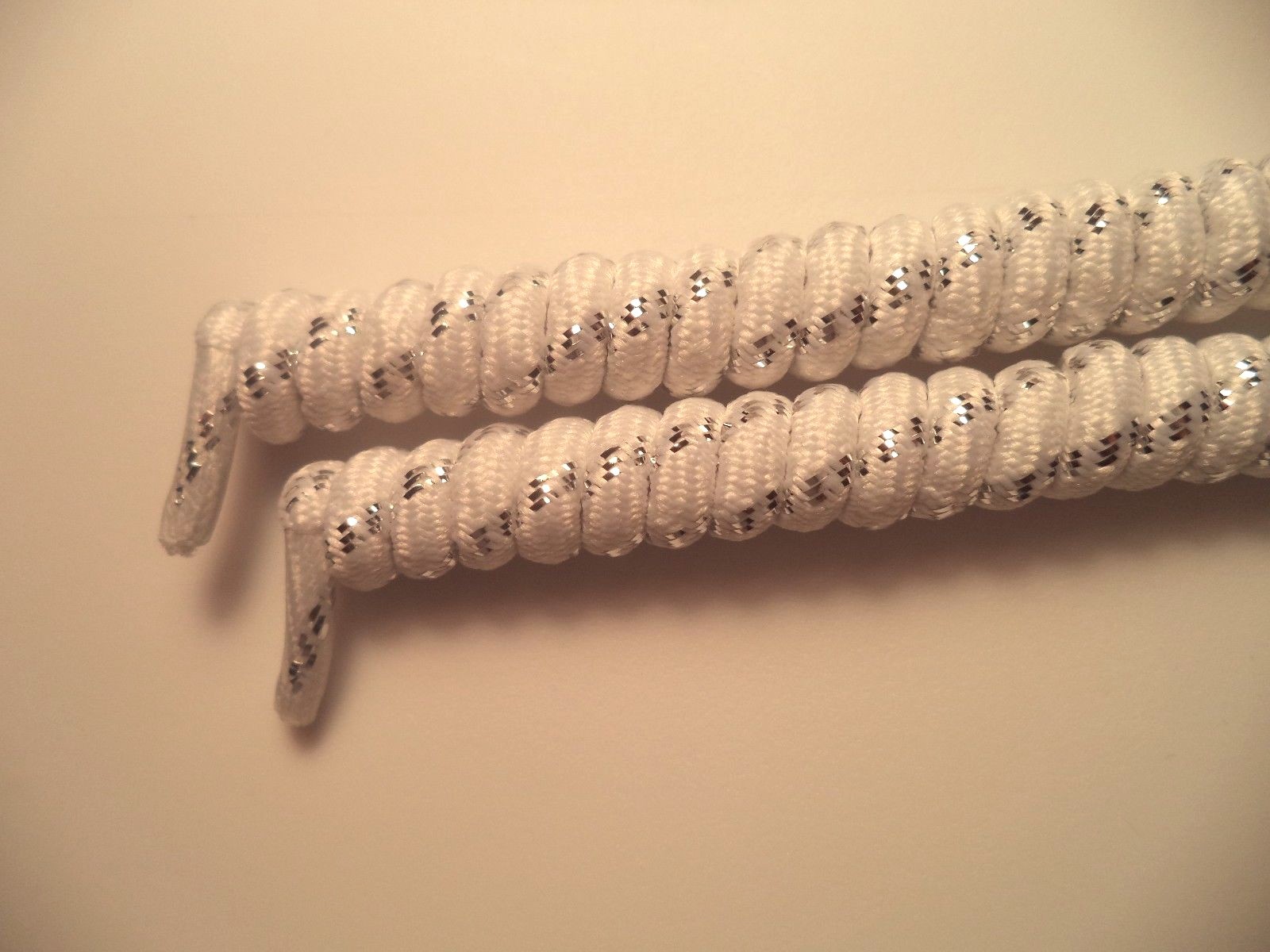 Curly Elastic No Tie Shoelaces Slip Your Foot In/Out, Kids, Women, Made in USA