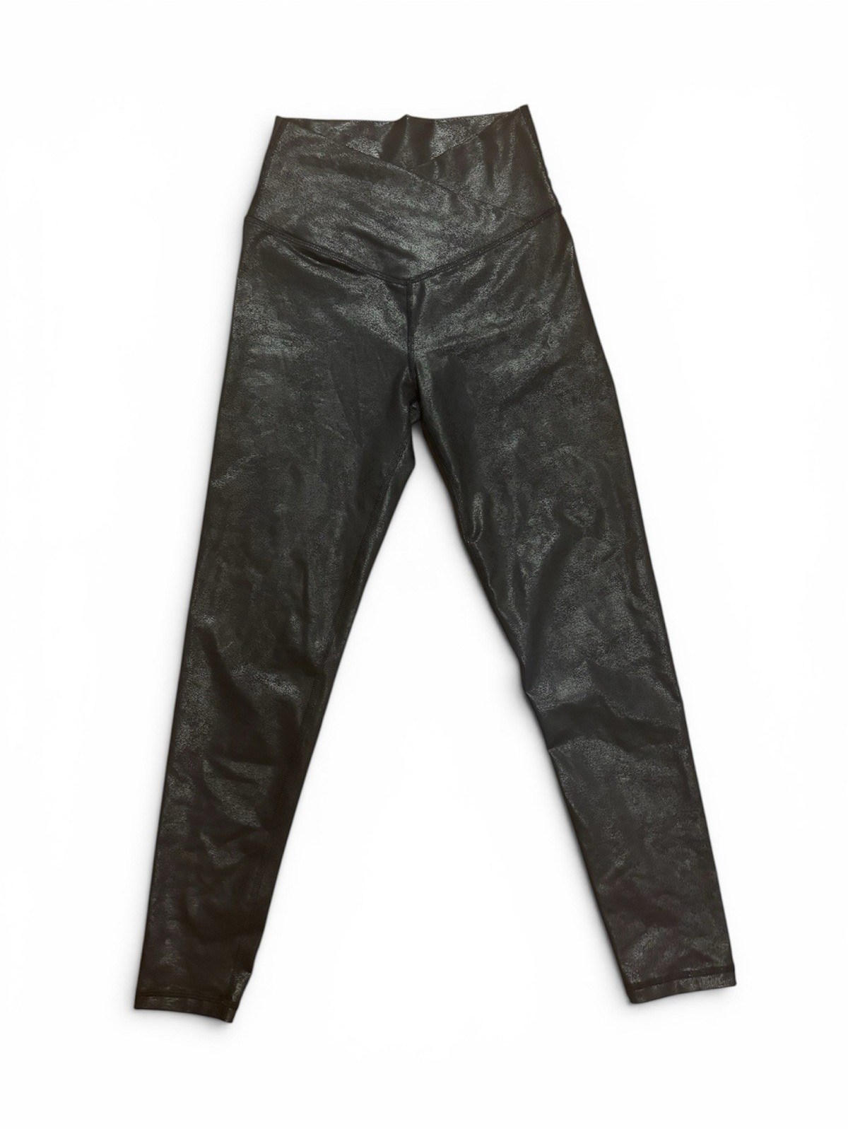 OFFLINE by Aerie Women’s High Rise Ankle Leggings Black Stretch Logo S