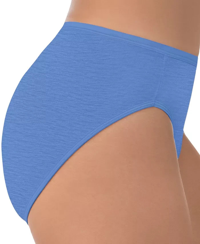 NWT Vanity Fair Women’s 10/3XL Illumination Hi-Cut Brief Underwear 13108 Blue