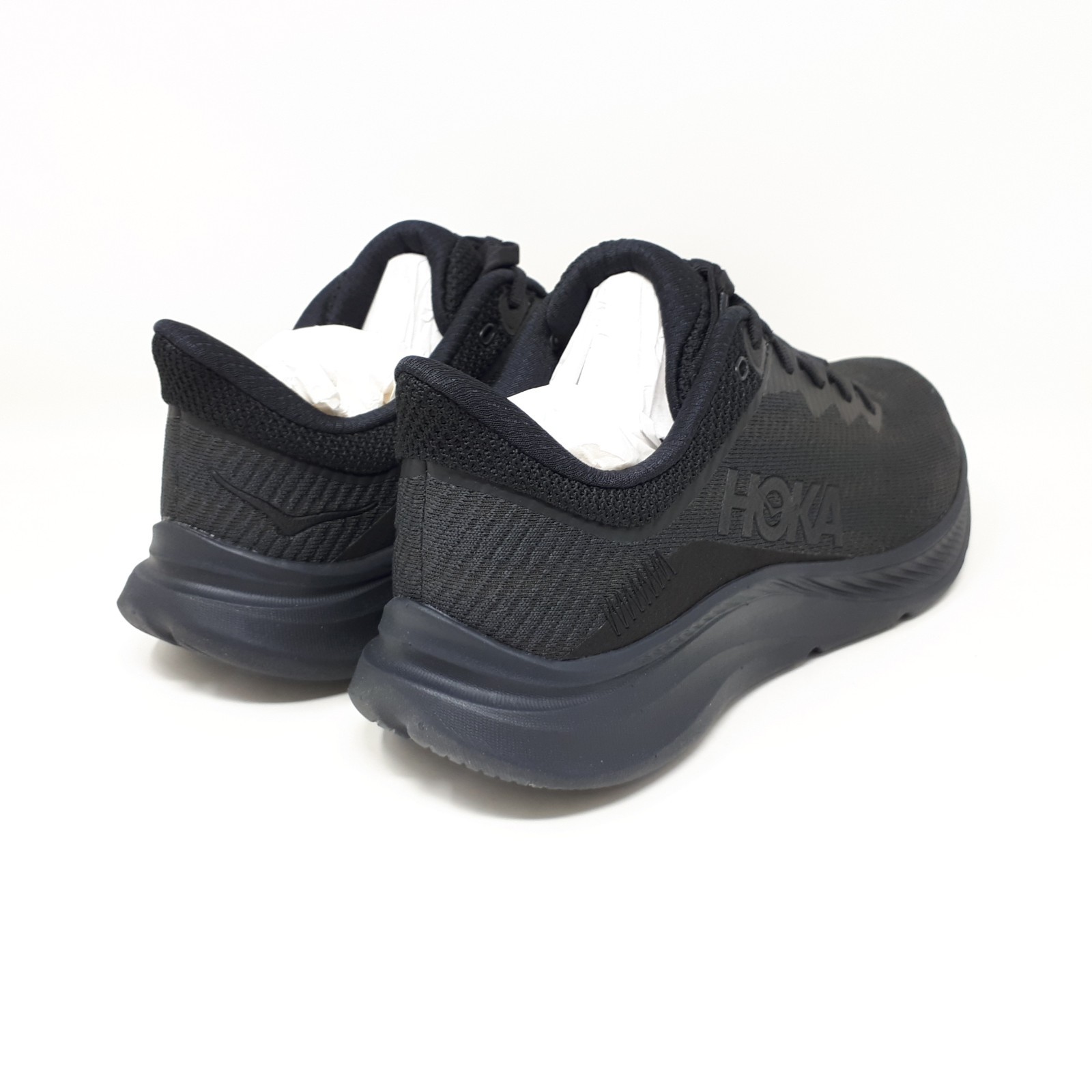 Hoka One One Solimar Triple All Black Mens Size 10.5 US Running Shoe Sneaker NEW