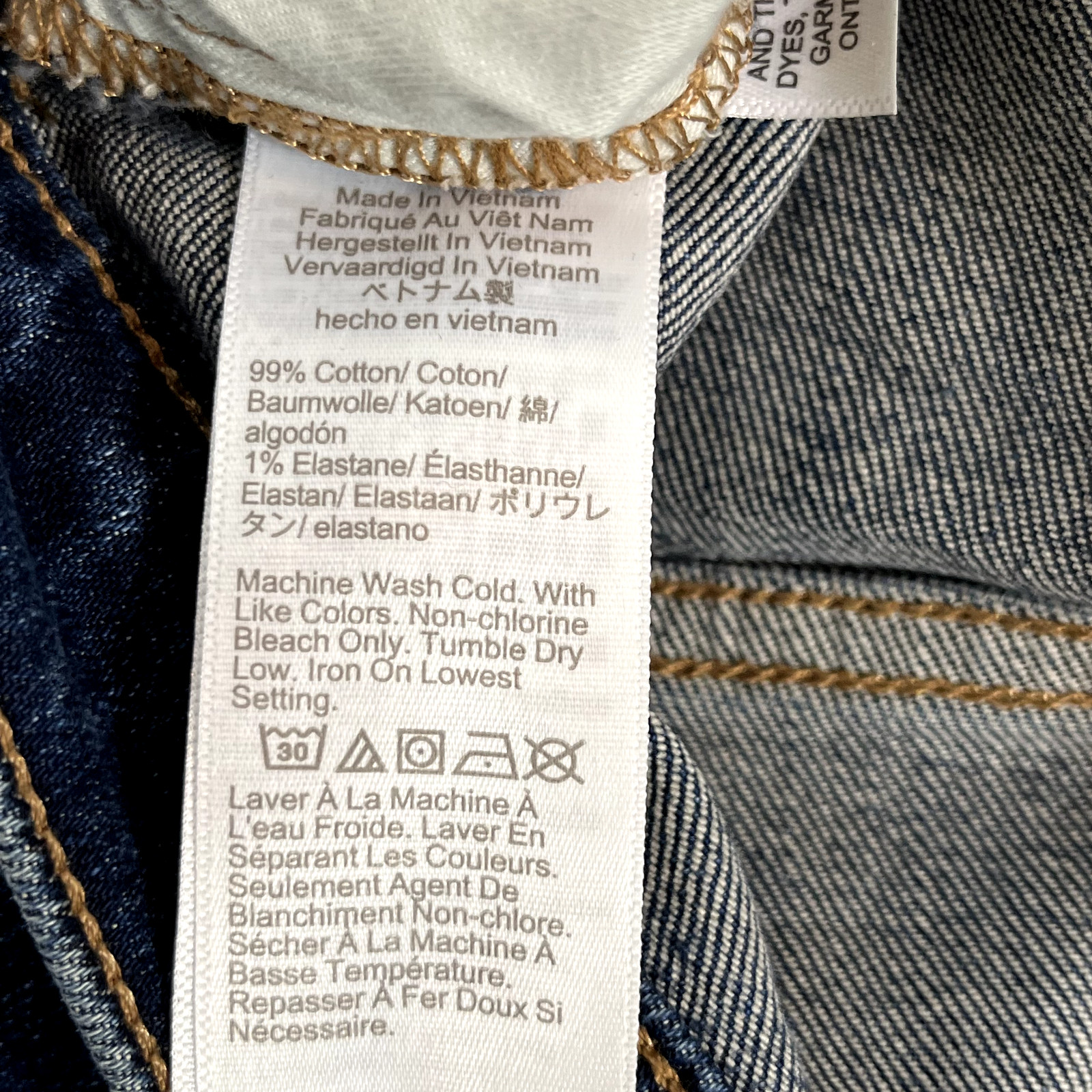 J.CREW FACTORY NWOT Bootcut All-Day Stretch Blue Jean Jeans sz 27 BT087