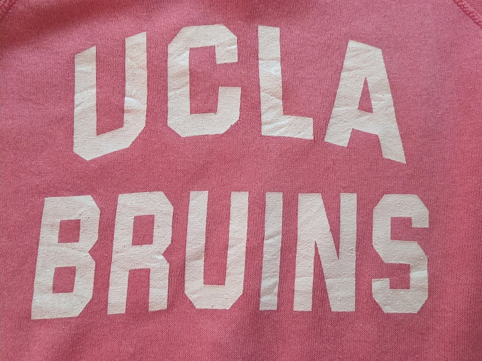 Vtg 80s UCLCA Bruins Womens Sweatshirt Pink Sz M Made In USA Panill Boxy 21/22