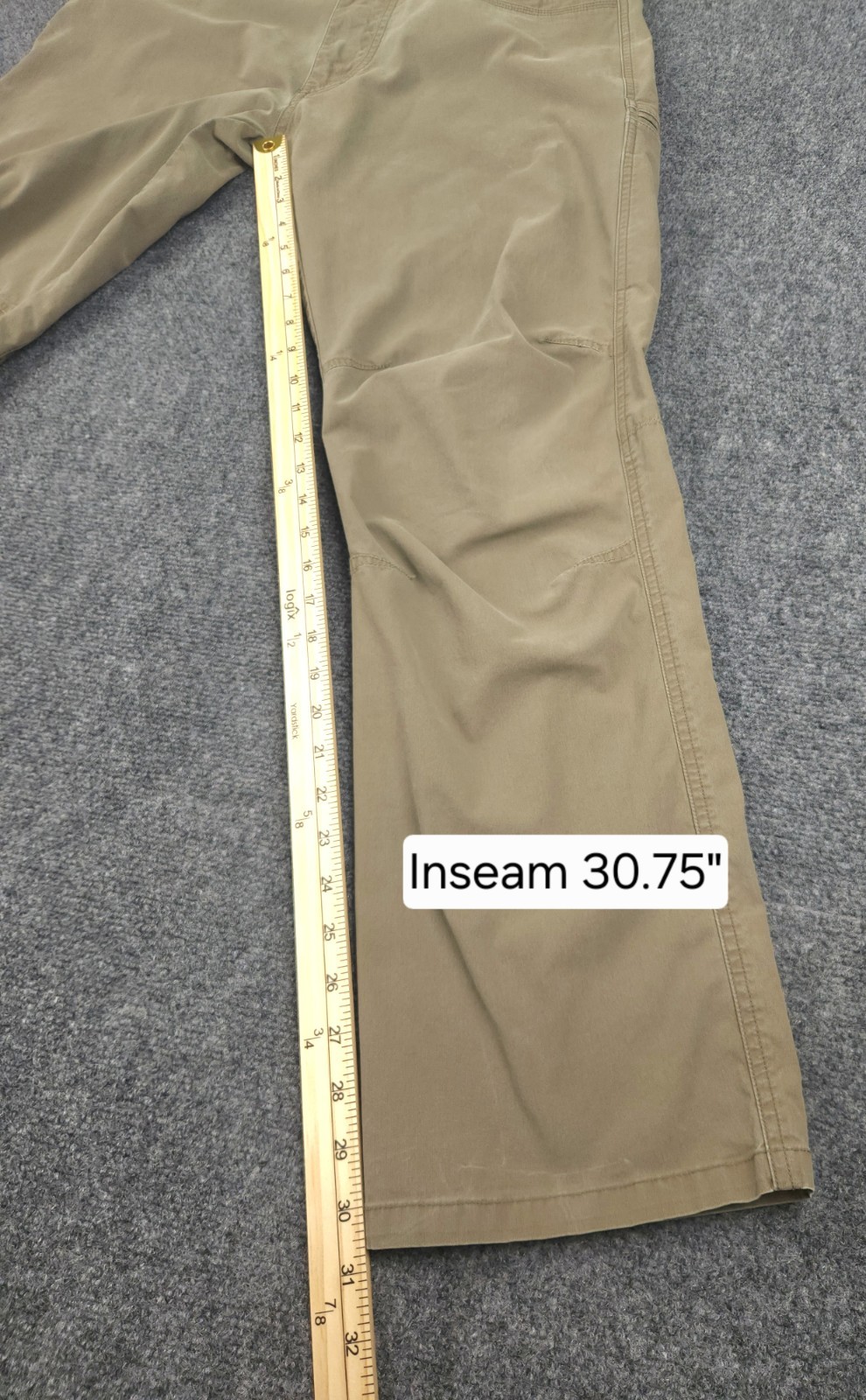 KUHL Revolvr UberKUHL Stretch Pants Men’s 32×32 Khaki Hiking Outdoor Casual…