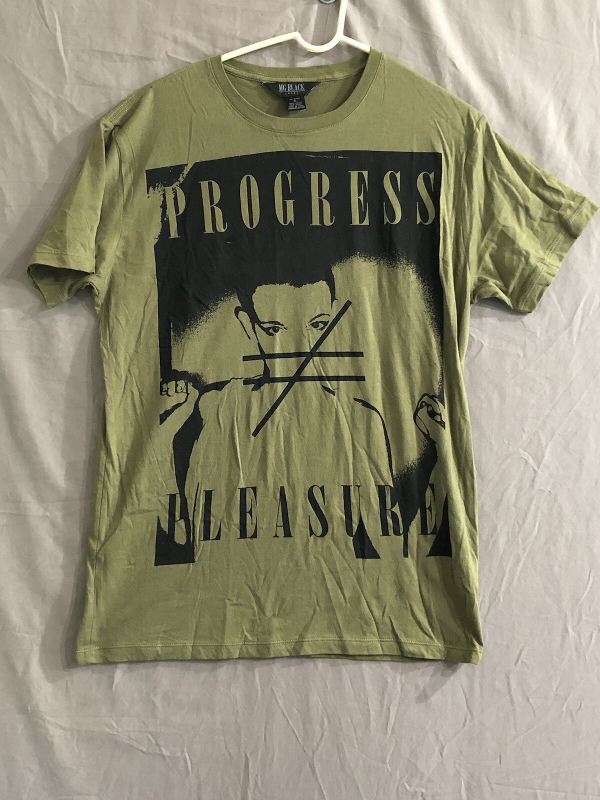 MG BLACK LABEL ~ Progress Pleasure Graphic T Shirt XL FREE SHIPPING