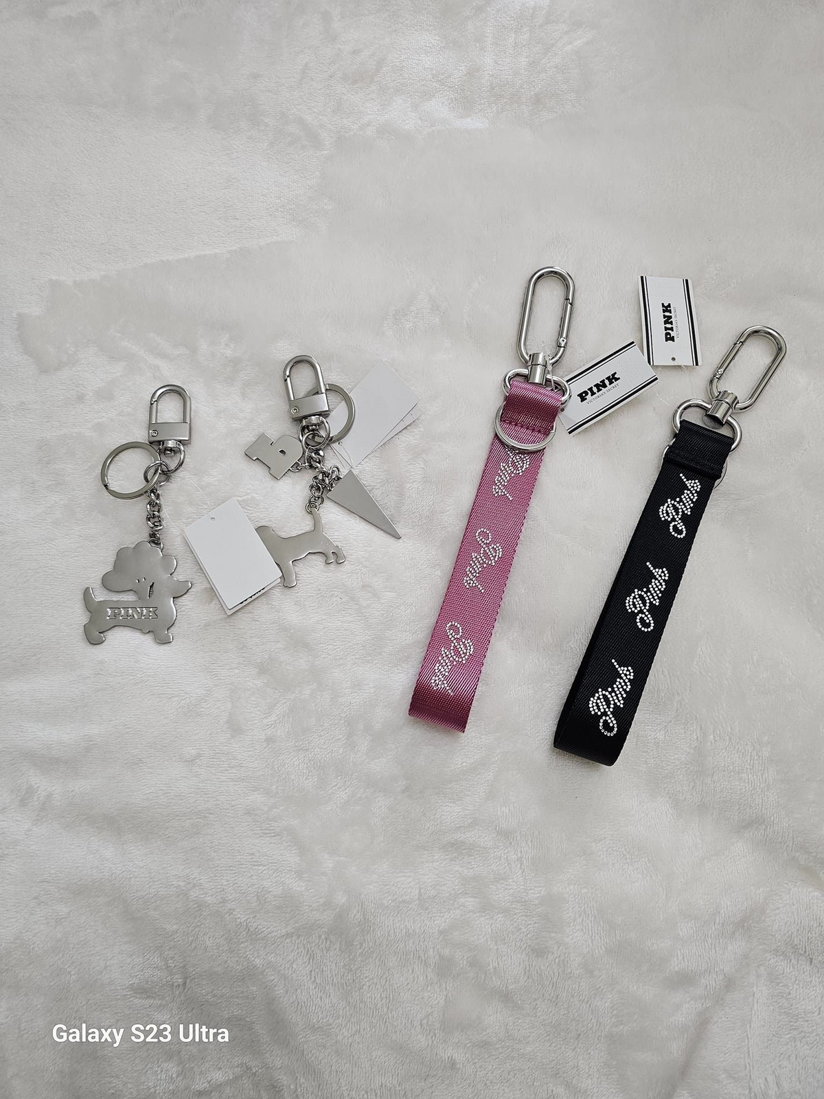 Victoria’s Secret Pink Keychain & Bag Charm Pick your choice