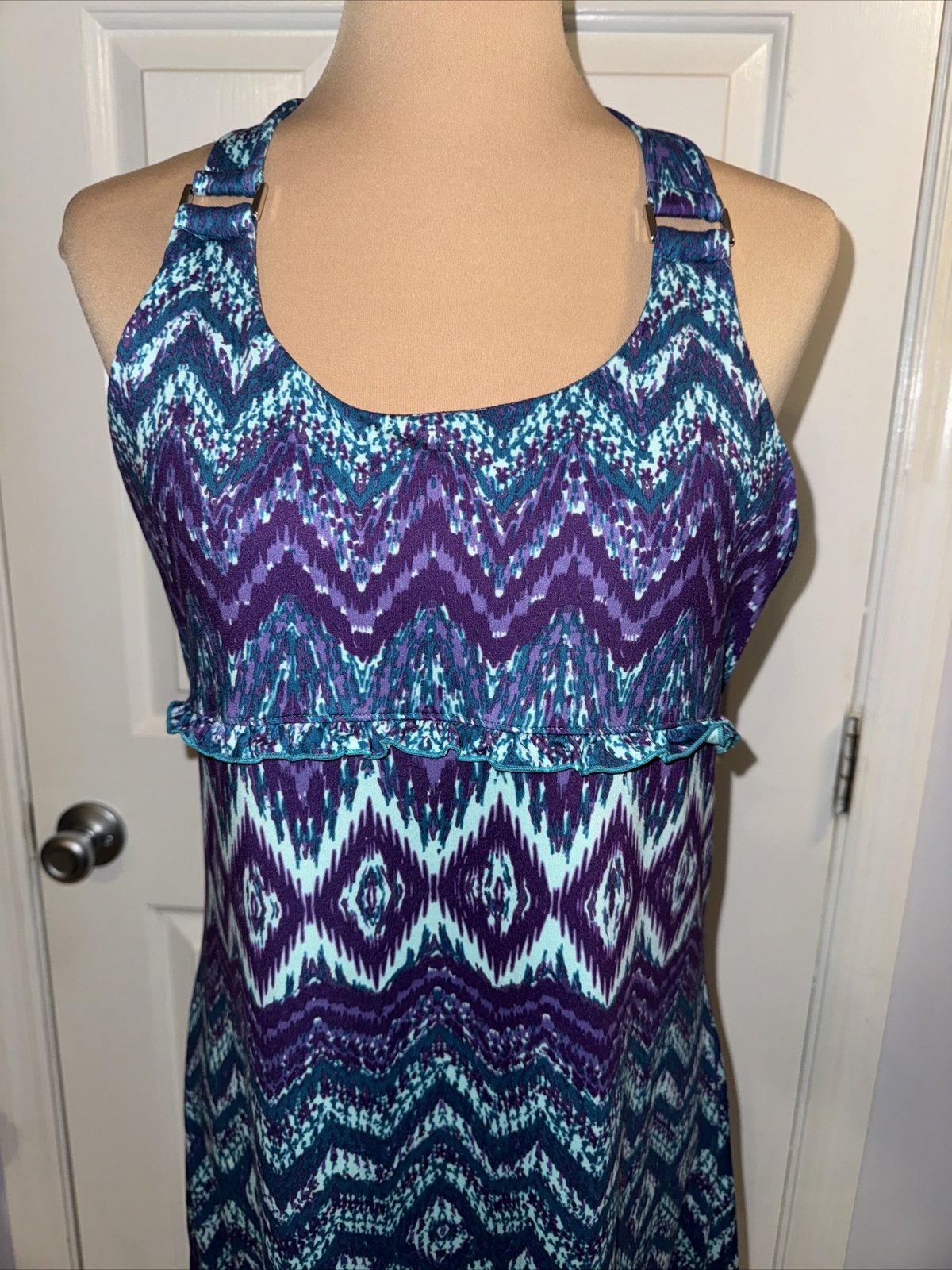 Freedom Trail By Kyodan Athletic Dress Built In Bra Size Large Racerback
