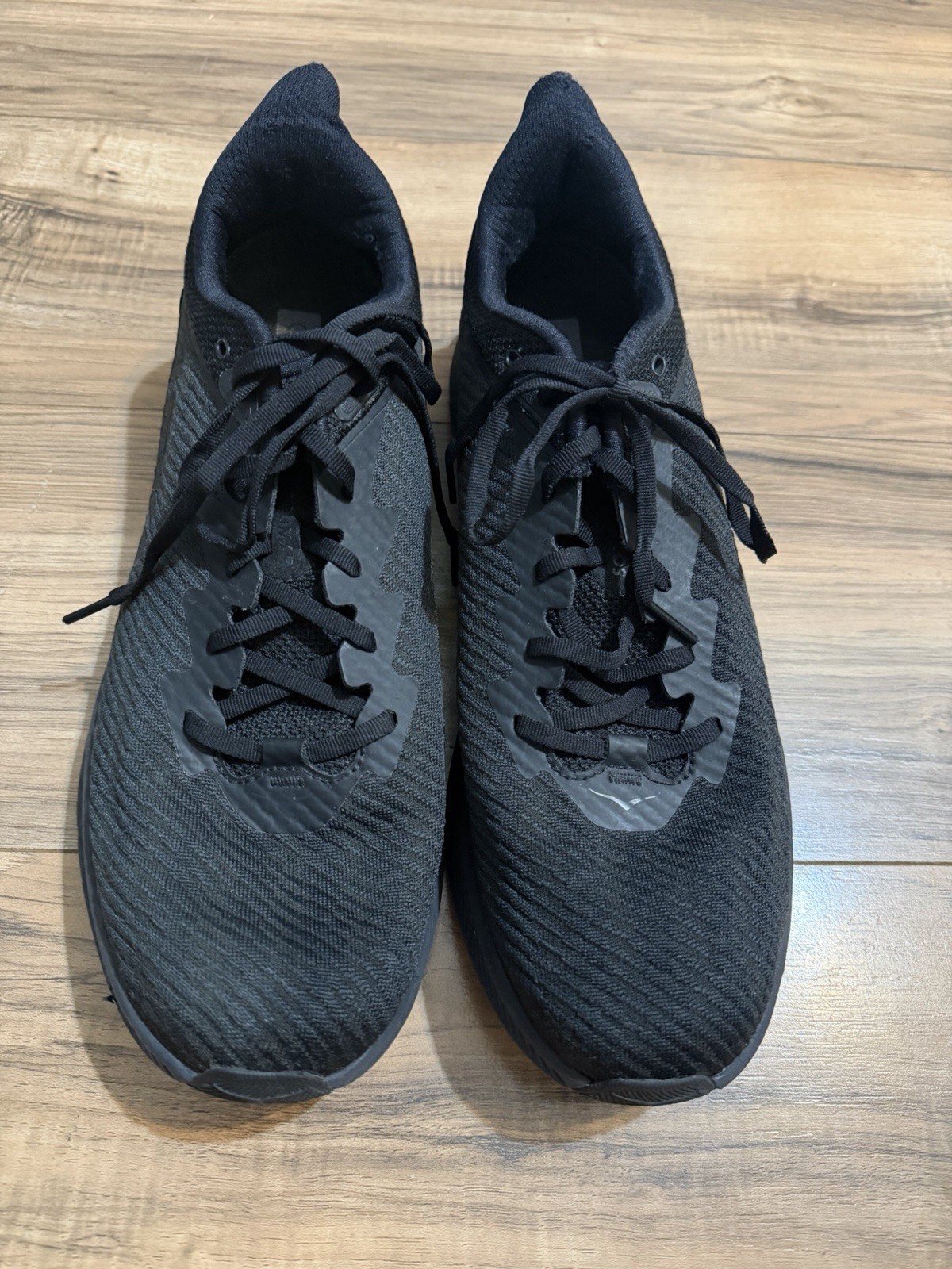 HOKA ONE ONE Solimar Men’s Black Lace-Up Low Top Athletic Sneaker 1123074