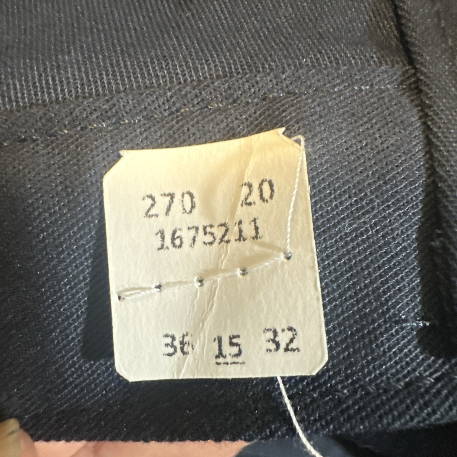 Lot 2 Cintas Comfort Flex Navy Blue Cargo Work Pants 36×32 #270-20 Relaxed Fit