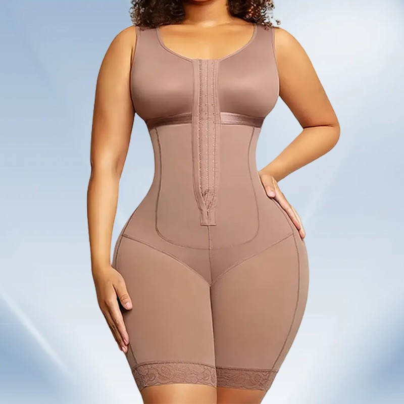 One Piece Shapewear Cinched Abdomen Lifted Buttocks Tight Arched Buttocks Corset