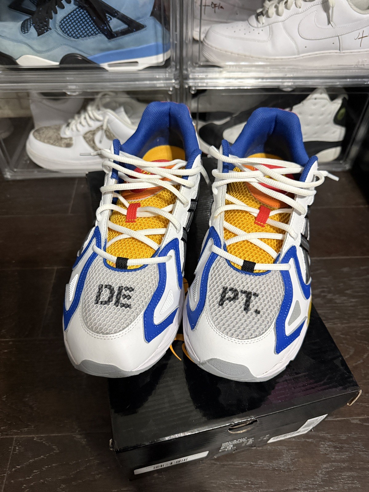 USED ASICS Gel-K1011 Gallery Dept. Mental Energy Multi-Color 386926 Size 13M