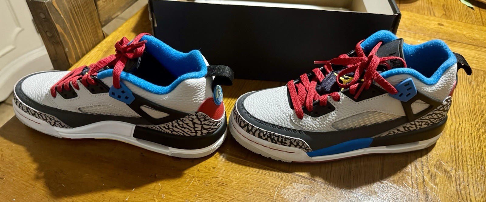 Jordan Spizike Low SE (GS) Kids Sneaker 6.5Y Neutral Grey/Varsity Maize