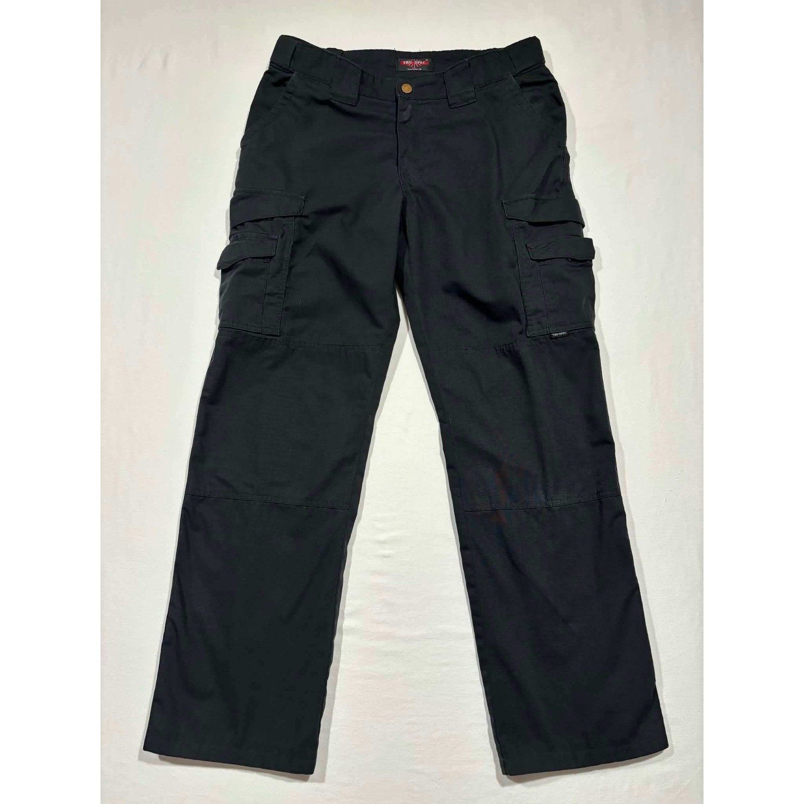Tru-Spec Womens Black Tactical Cargo Pants Ripstop Utility Work Trouser Size 10W