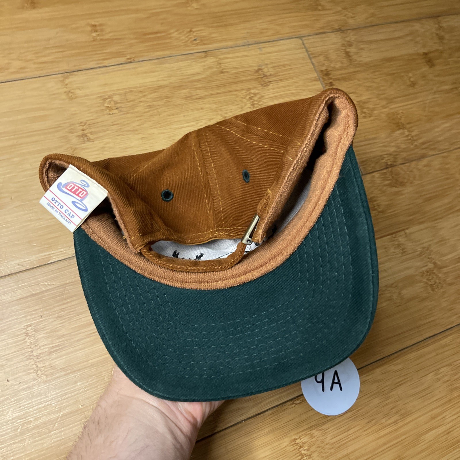 Fair Chase Outfitters Fall Brown Green Buck Deer A-Frame Strapback Hat Unisex