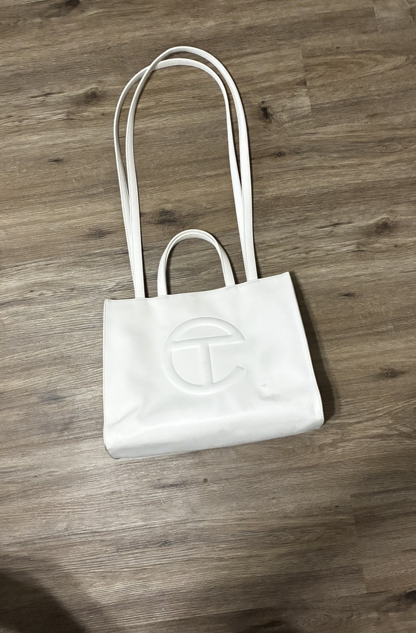 Telfar Large Shopping Bag Tote White