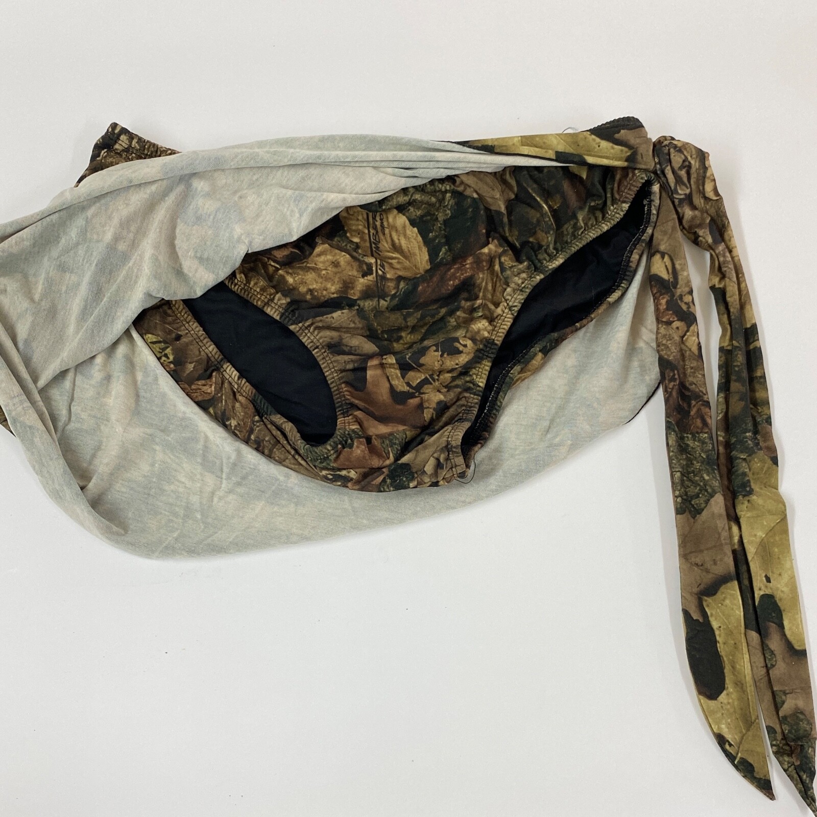 Camo Tankini BOTTOMS Swim Camouflage True Timber oak tree real mossy brown