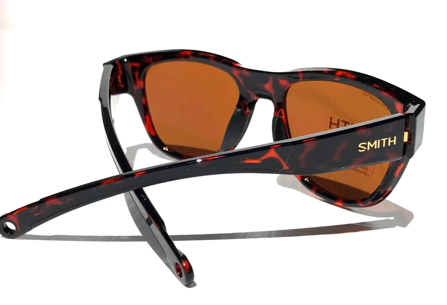 NEW Smith Optics ROCKAWAY Tortoise ChromaPop POLARIZED Brown Lens Sunglass