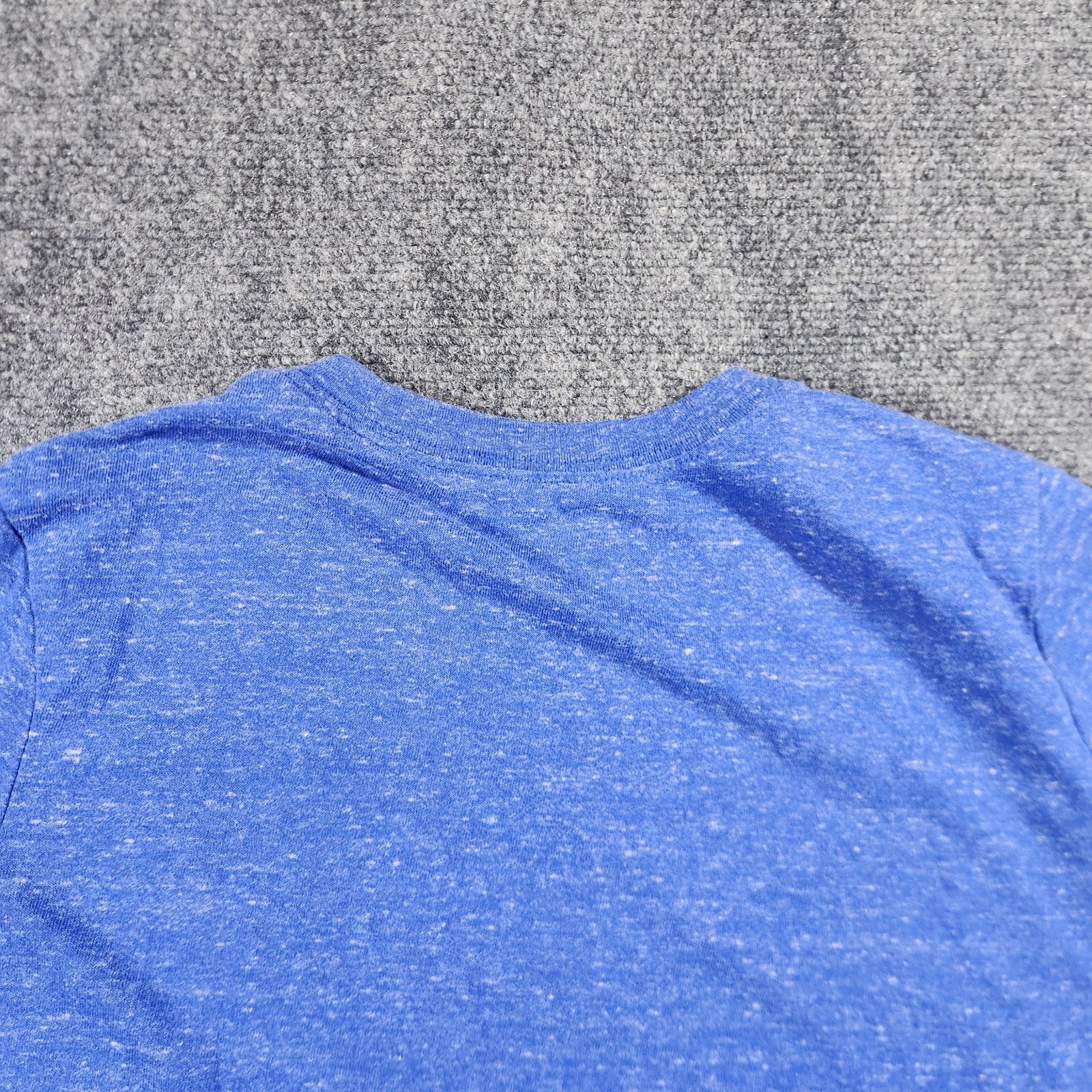 Nike Shirt Youth Large Short Sleeve Blue Logo Casual Sports Outdoor School Tee