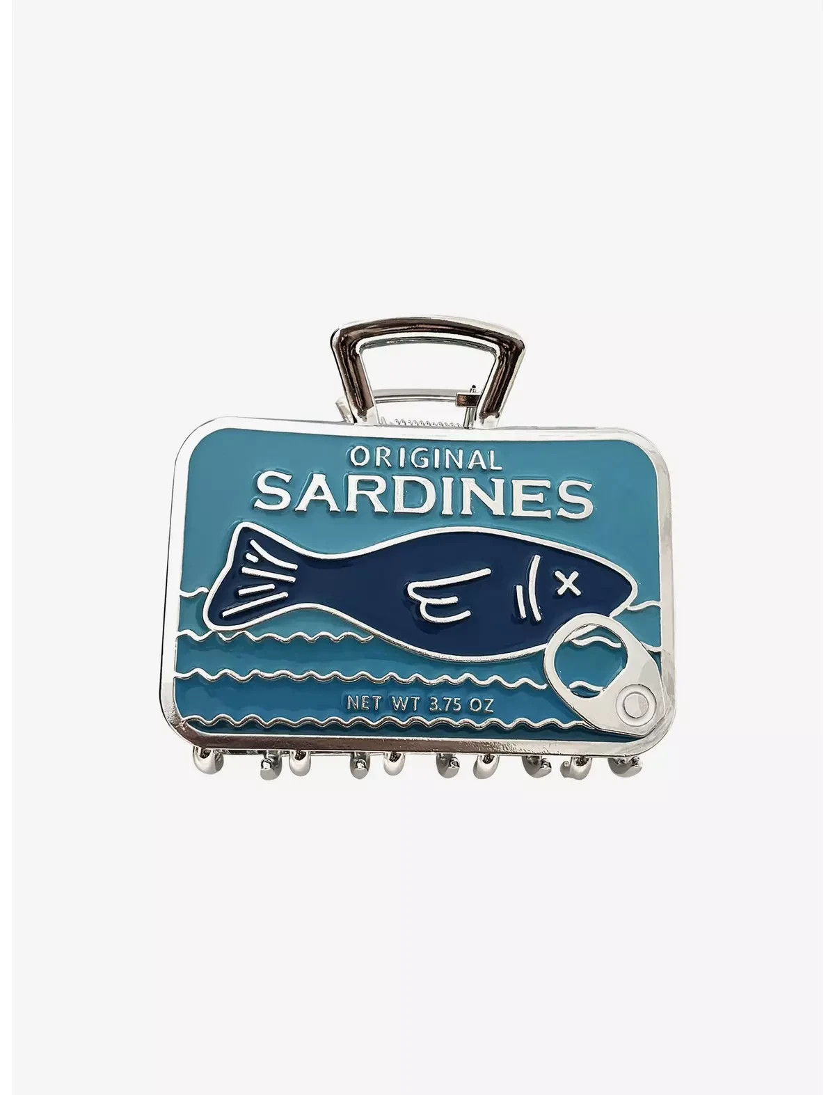 Sweet Society Sardines Tin Claw Hair Clip