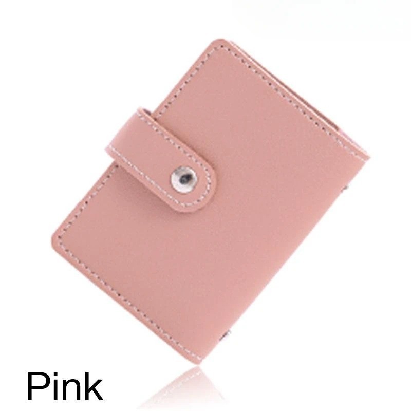 RFID Blocking ID Credit Card Holder 26 Cards Slim PU Leather Pocker Case Wallet