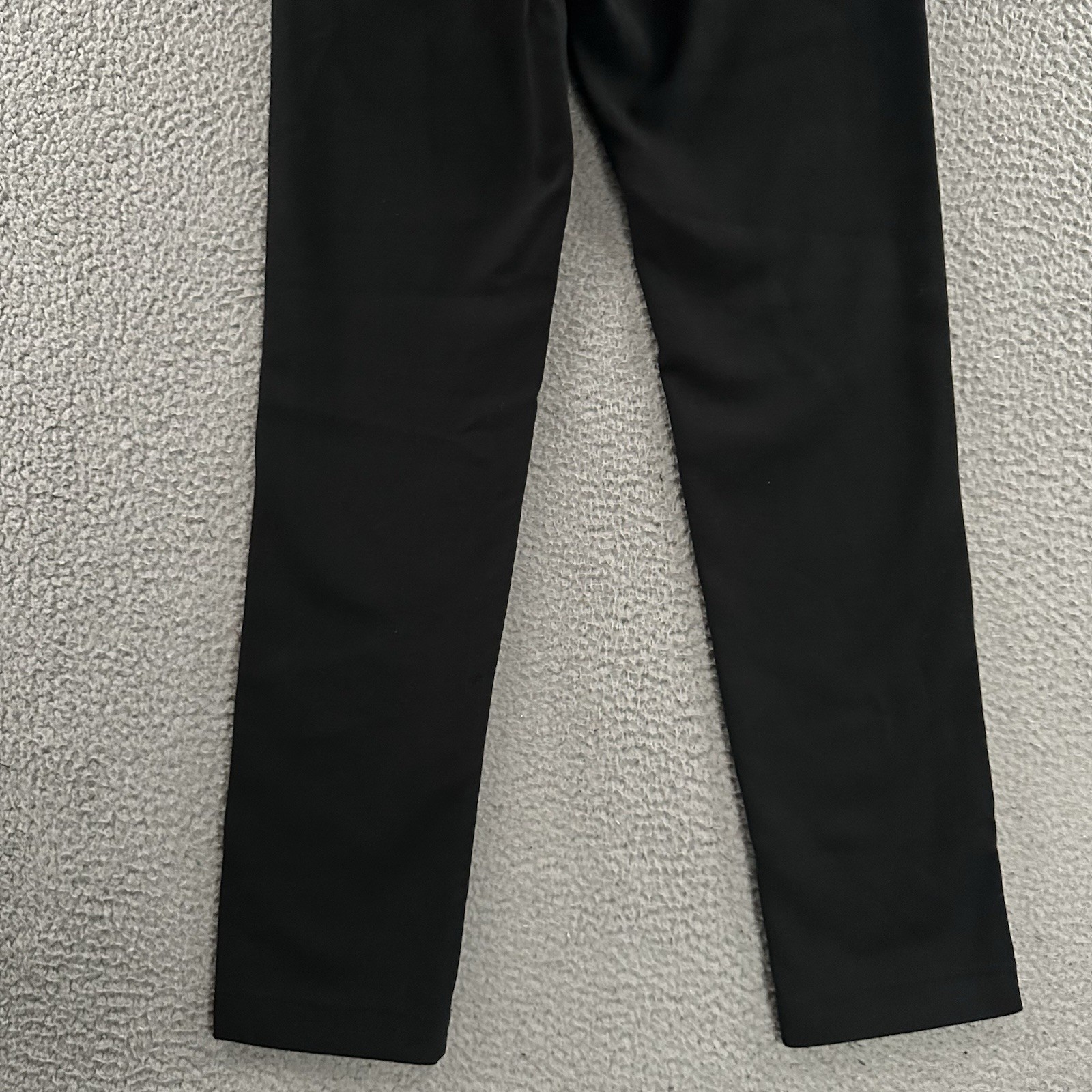 Paskho Womens Pants Black Size XS Mid Rise Tapered Made In USA