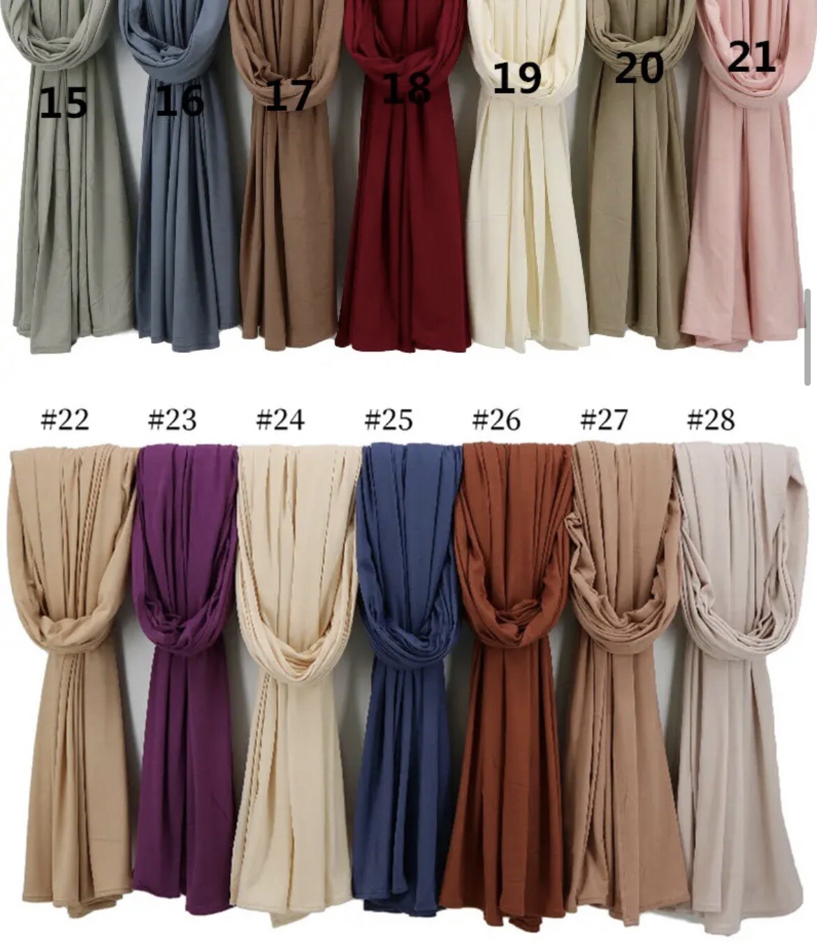 Jersey Scarf hijab scarf shawl wrap headscarf cotton Scarf premium quality