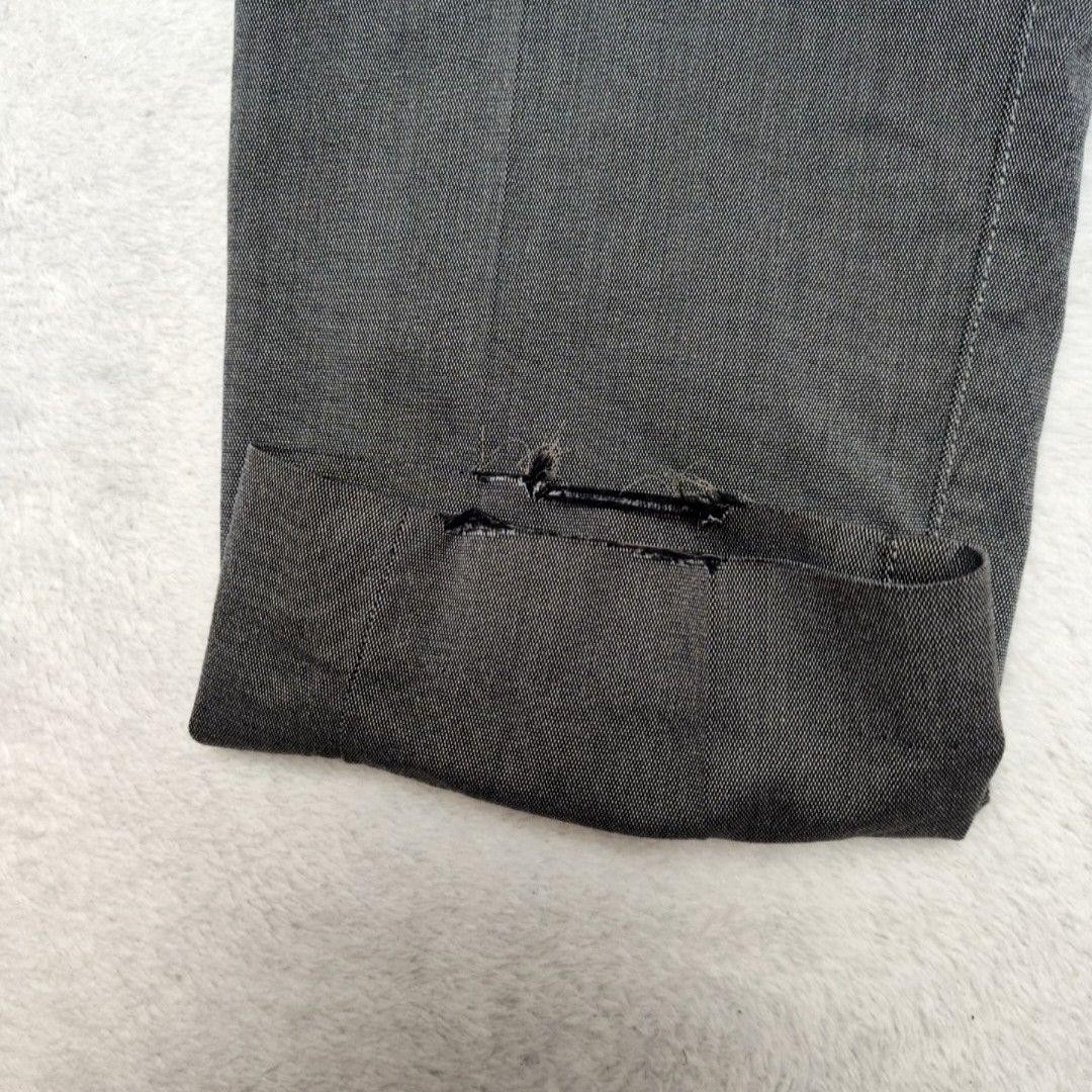 Bonobos Pants Mens 30×30 Gray Chambray Slim Tapered Tuesday Workday Warrior