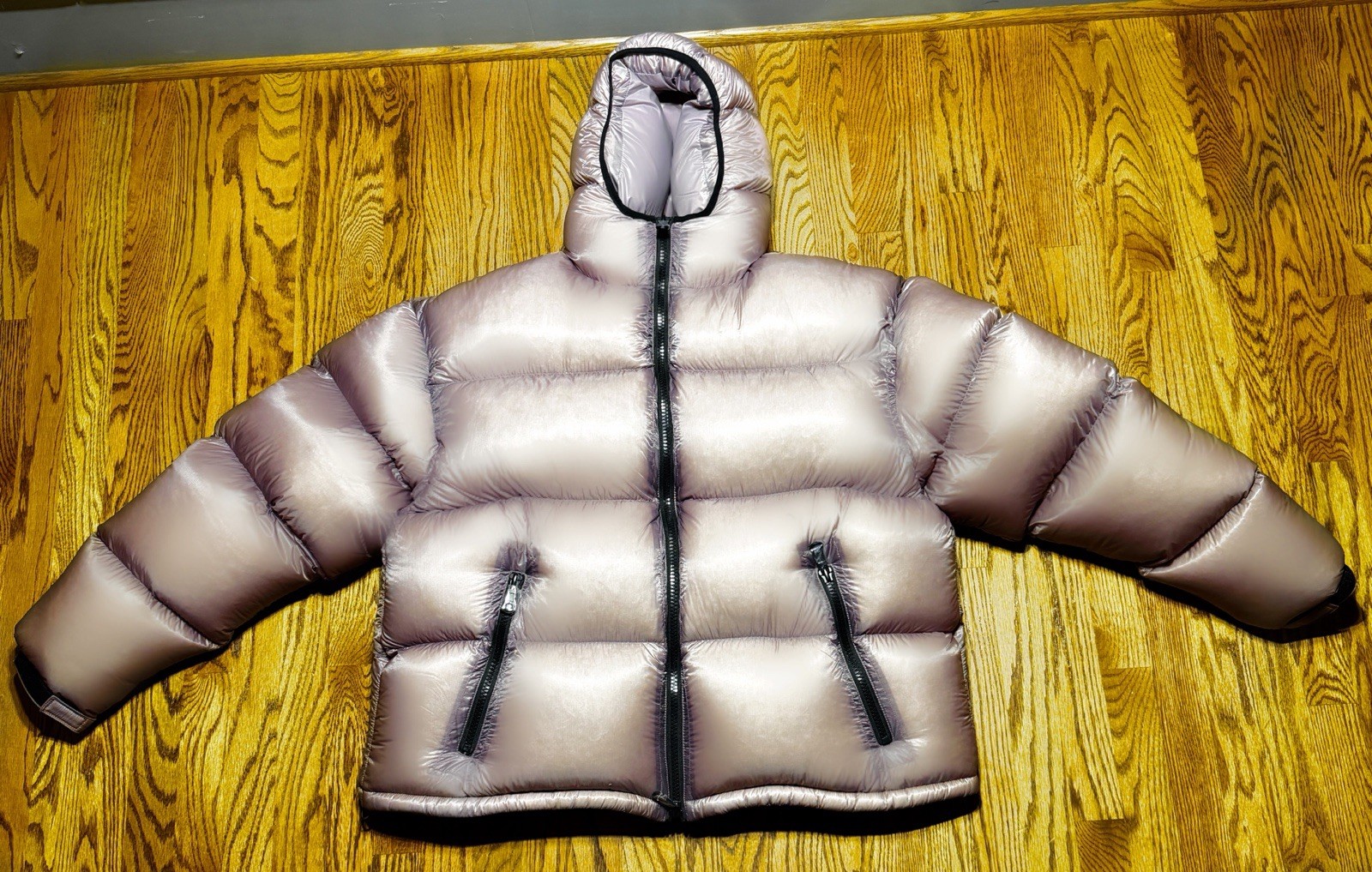 NWT MEN’S MKI MIYUKI ZOKU OVERSTUFFED DOWN PUFFER JACKET LILAC