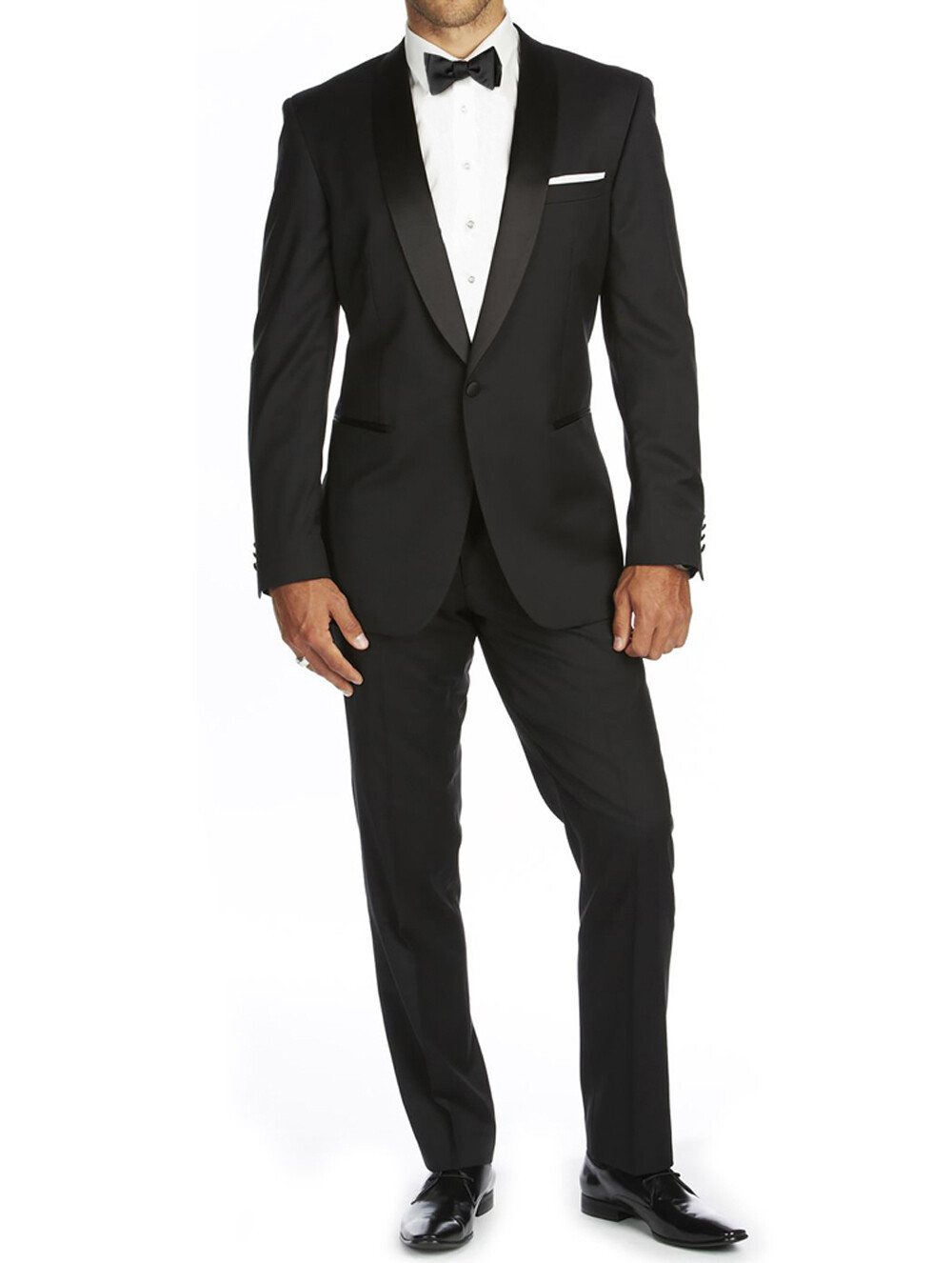 Braveman Men’s Shawl Lapel Runway Tuxedo