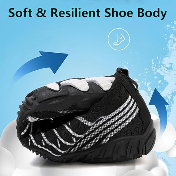 Water Shoes Quick Dry Barefoot for Swim Diving Surf Aqua Sport Beach Vacation