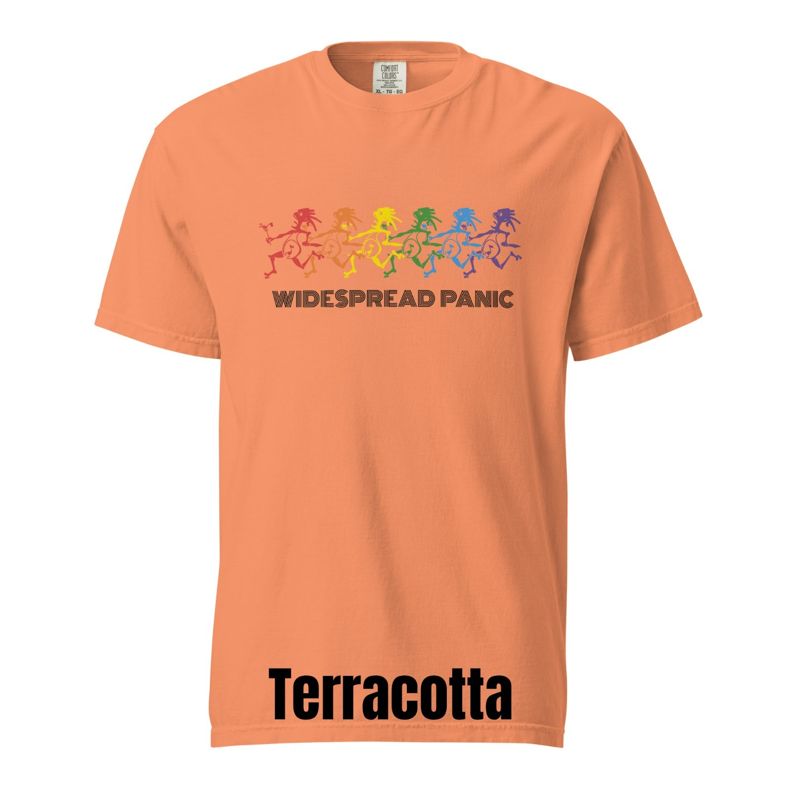 Widespread Panic Dancing Note Eaters Comfort Colors Unisex T-Shirt