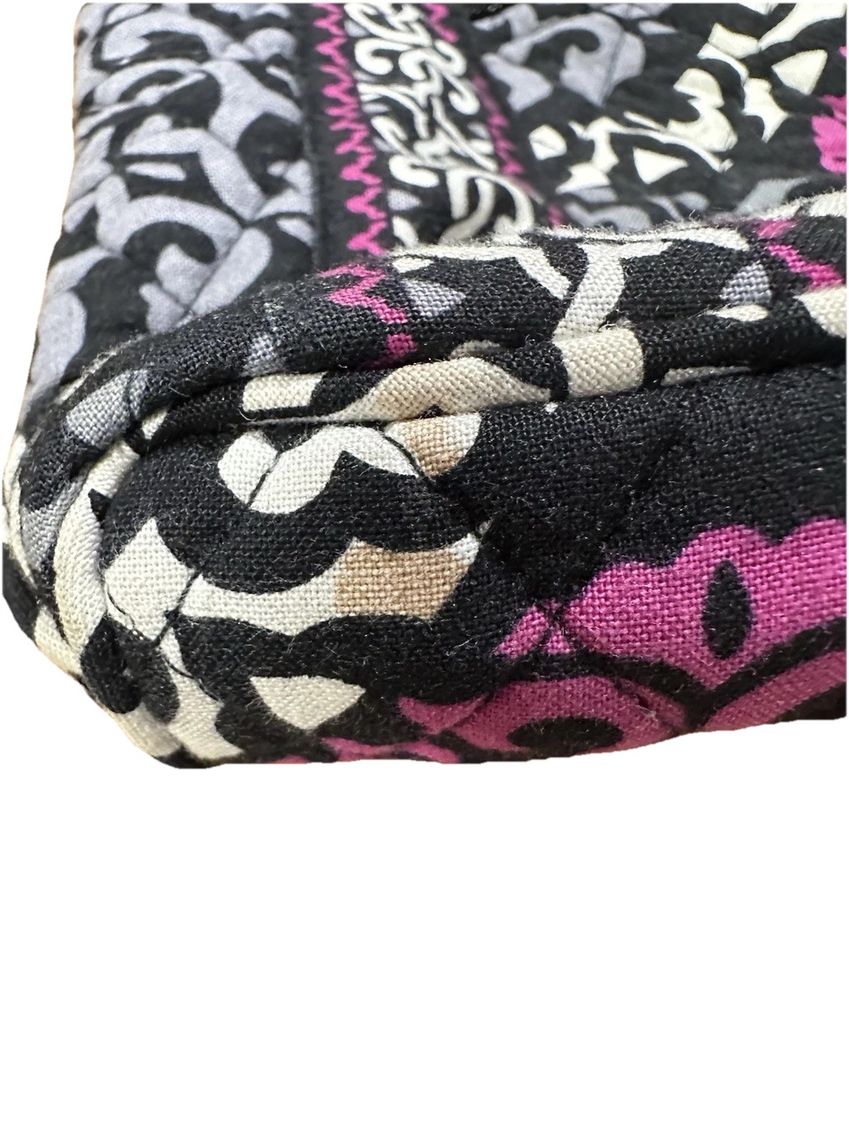 Vera Bradley Canterberry Magenta Crossbody Hipster Purse Quilted Shoulder Bag