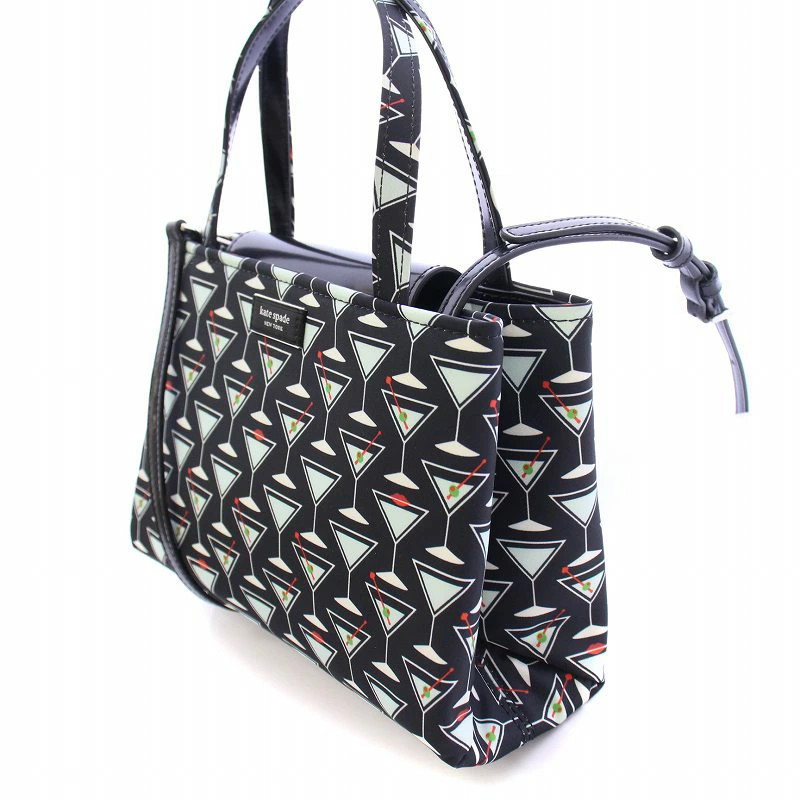 Used Kate Spade KATE SPADE Thumb Icon Martini Small Tote 2WAY Handbag Shoulder B