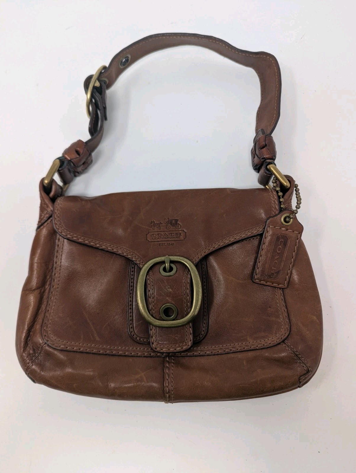 Coach Bleeker Legacy Tattersall Vintage 11427
