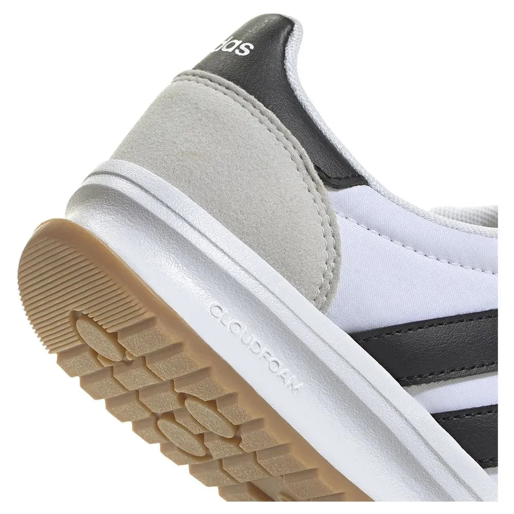 adidas Run 70s 2.0 Cloud White Core Black Grey One (GS) JI2266 Size 4.5 New