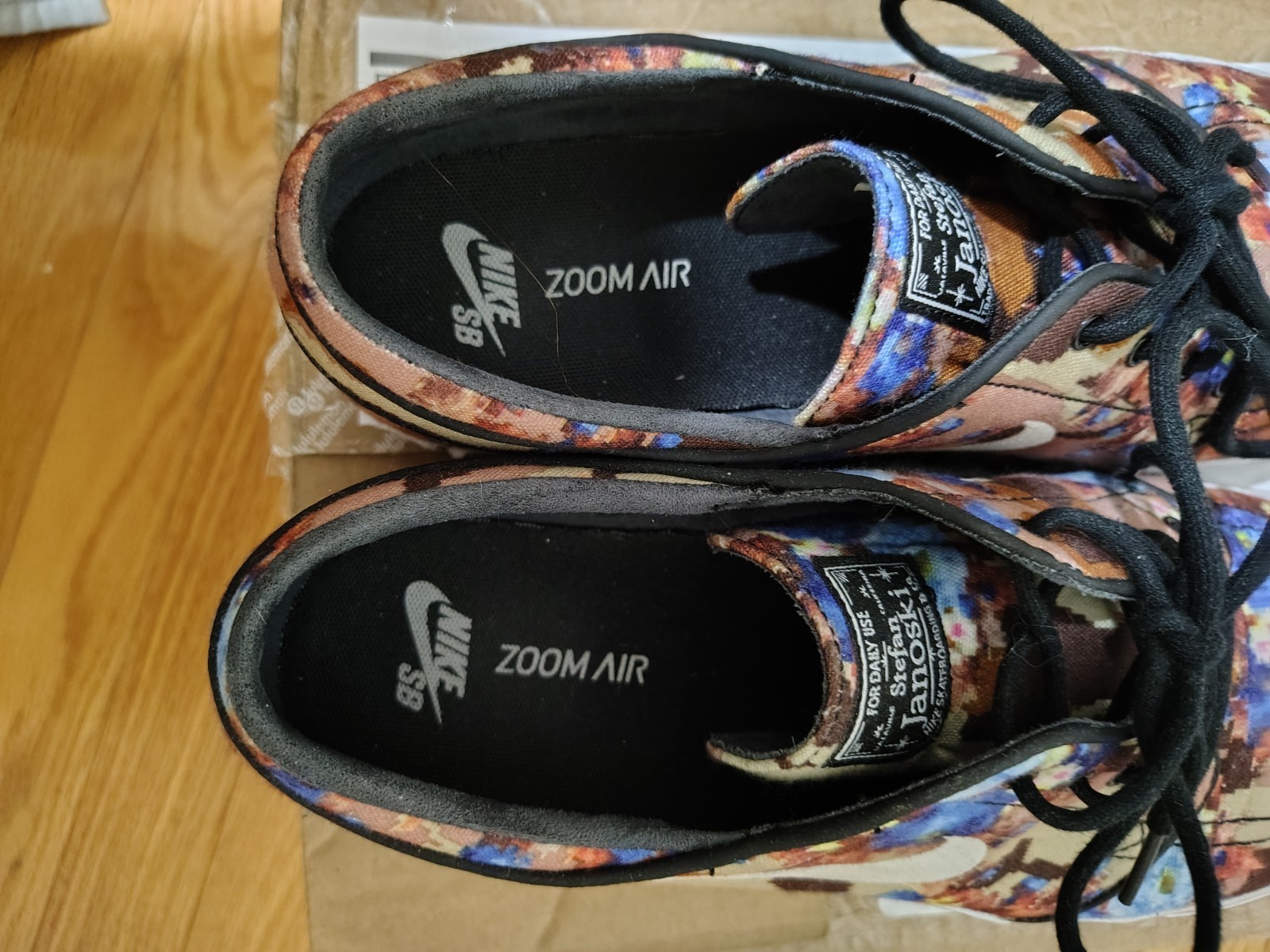 Size 11 – Nike Zoom Stefan Janoski Pr Blue Digi Floral