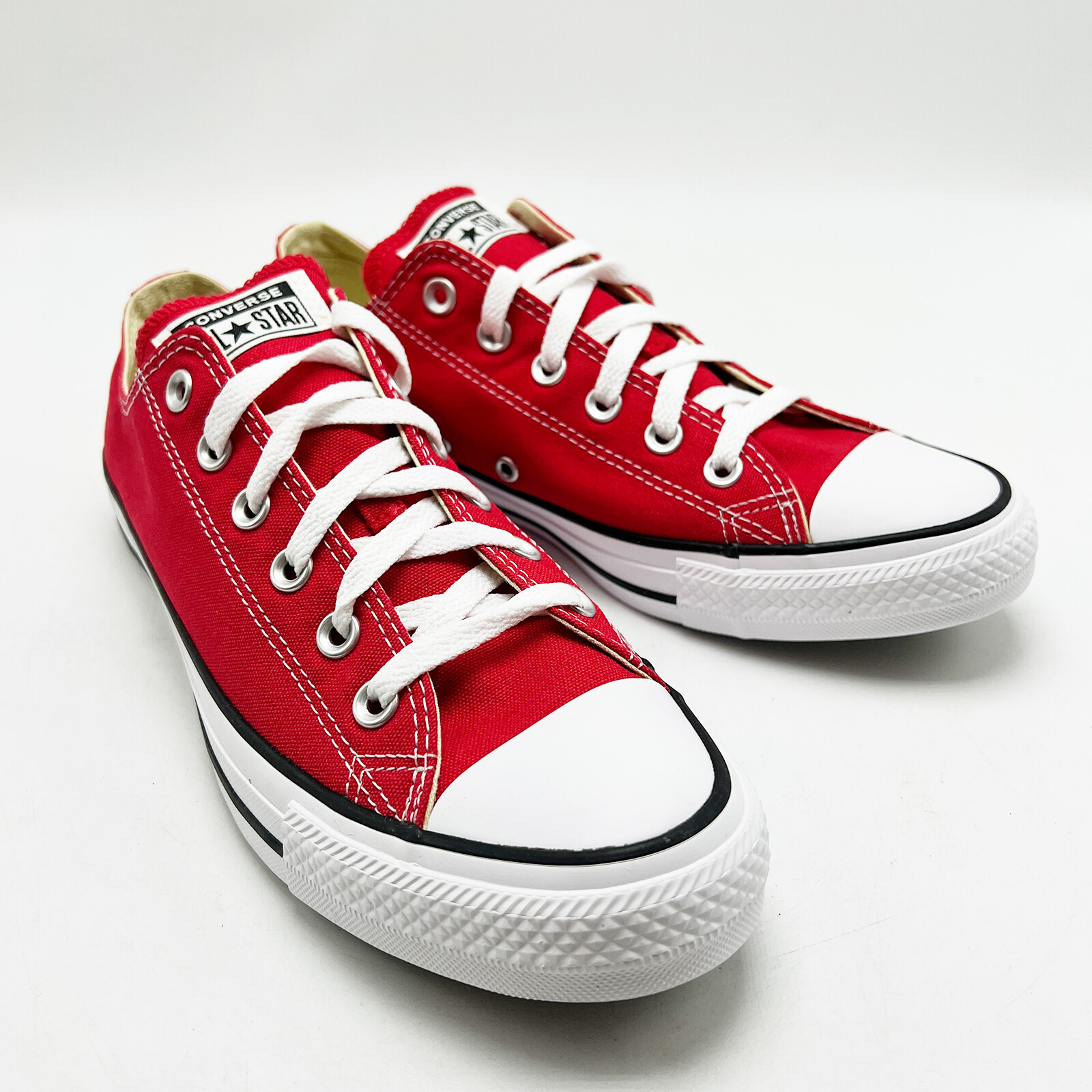 Unisex CONVERSE Chuck Taylor ALL STAR LOW TOP Red (M9696), Sz 4.0 – 13.0